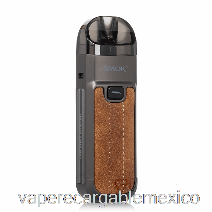 Vape Recargable Smok Nord 5 80w Pod System Cuero Marrón